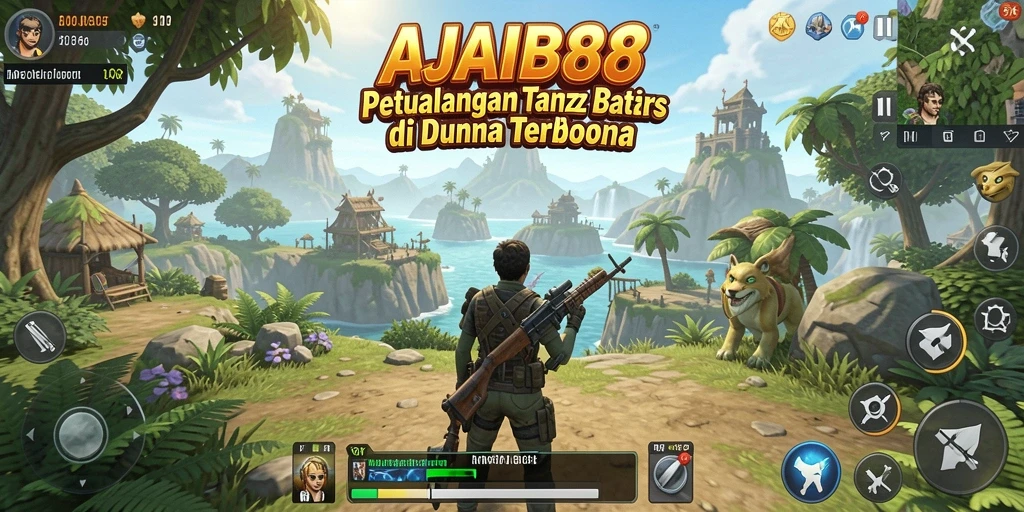 Tampilan gameplay AJAIB88 yang menarik di dunia terbuka.