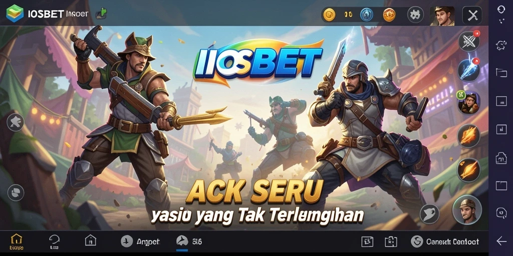 Tampilan gameplay seru di IOSBET dengan aksi yang mendebarkan.