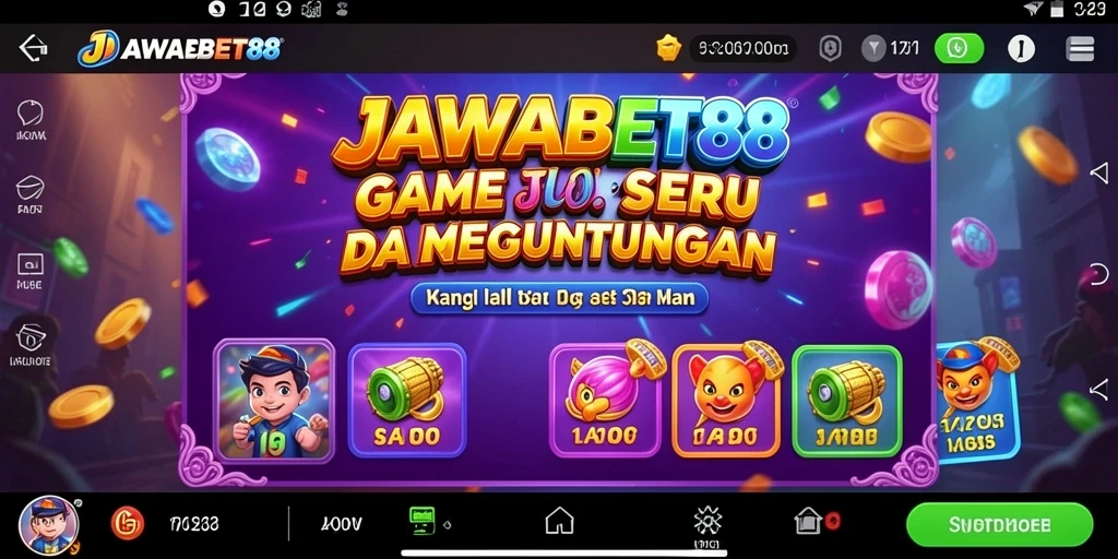 Tampilan menarik screenshot gameplay JAWABET88 Slot.