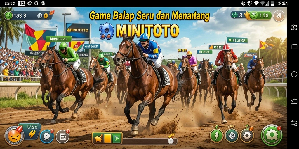 Gameplay seru dalam balapan kecepatan tinggi di MINITOTO.