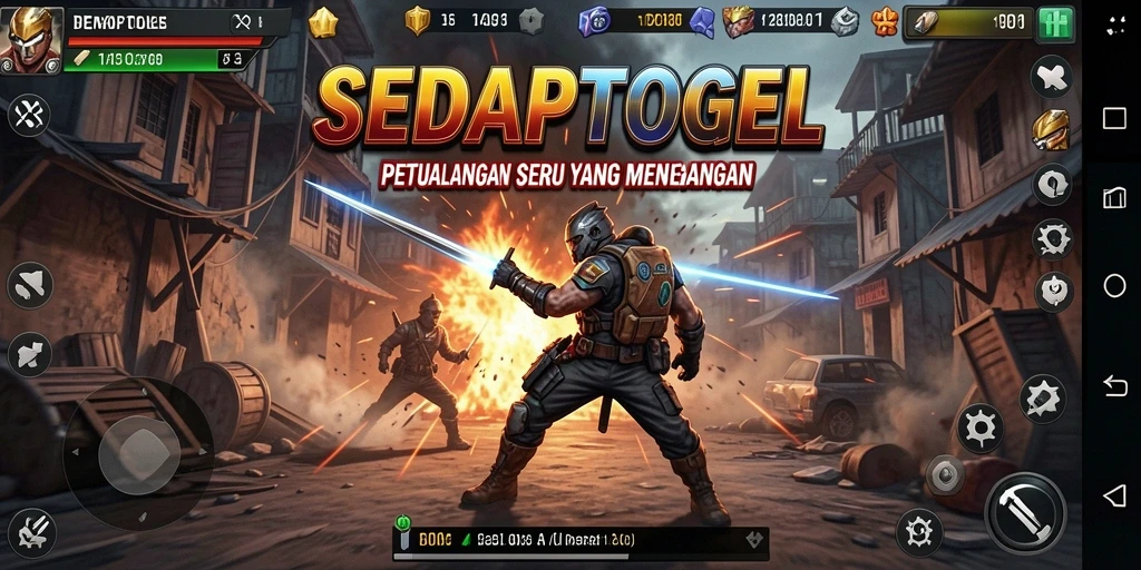 Screenshot menunjukkan aksi seru dari gameplay SEDAPTOGEL yang menegangkan.